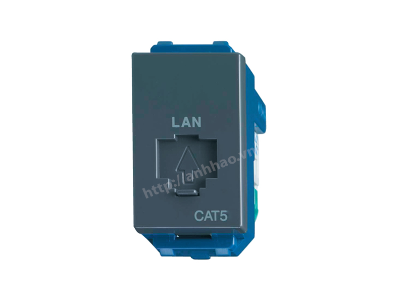 Nhân ổ cắm mạng cat5 Panasonic WEV2488H màu đen