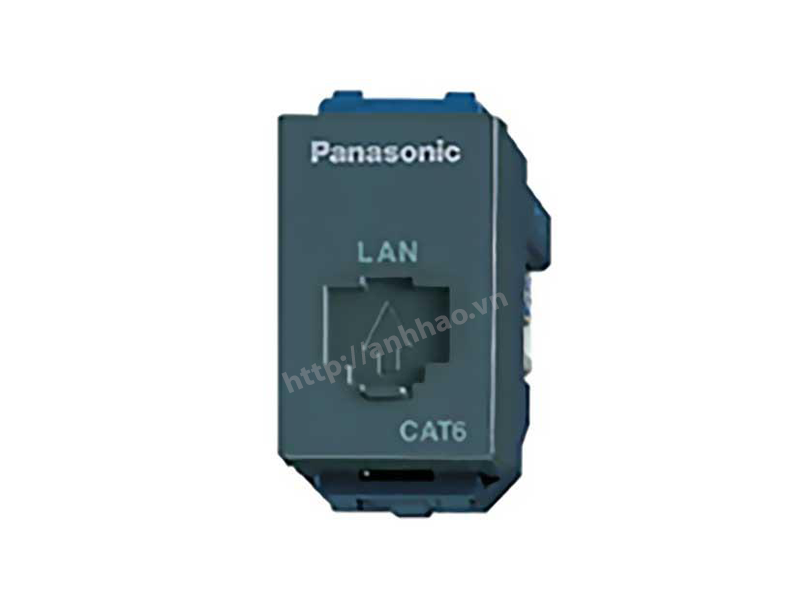 Nhân ổ cắm mạng cat6 Panasonic WEV24886H màu đen