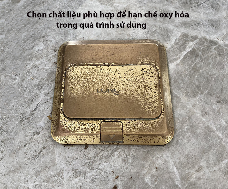 Những lưu ý khi lựa chọn ổ cắm âm sàn cho văn phòng, sàn thương mại, siêu thị