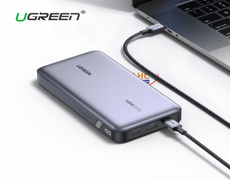 Pin sạc dự phòng 20000mAh UGREEN 25188 - Sạc nhanh 100W, PD 3.1, 3 cổng USB