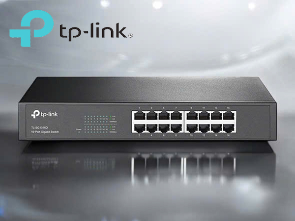 Switch 16 cổng Gigabit TP-LINK TL-SG1016 chính hãng