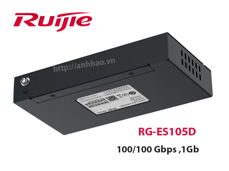 RUIJIE RG-ES105D- Switch 5 cổng 10/100 BASE-T kim loại