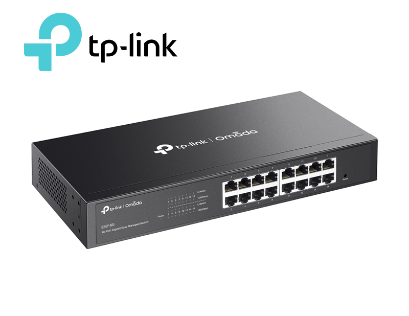 Switch TP-Link Omada ES216G 16 cổng Gigabit quản lý mạng