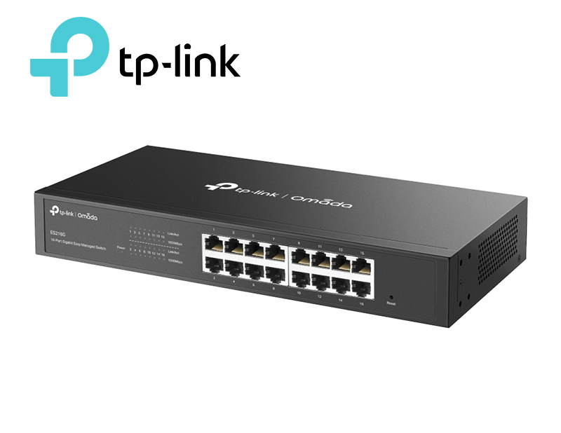 Switch TP-Link Omada ES216G 16 cổng Gigabit quản lý mạng