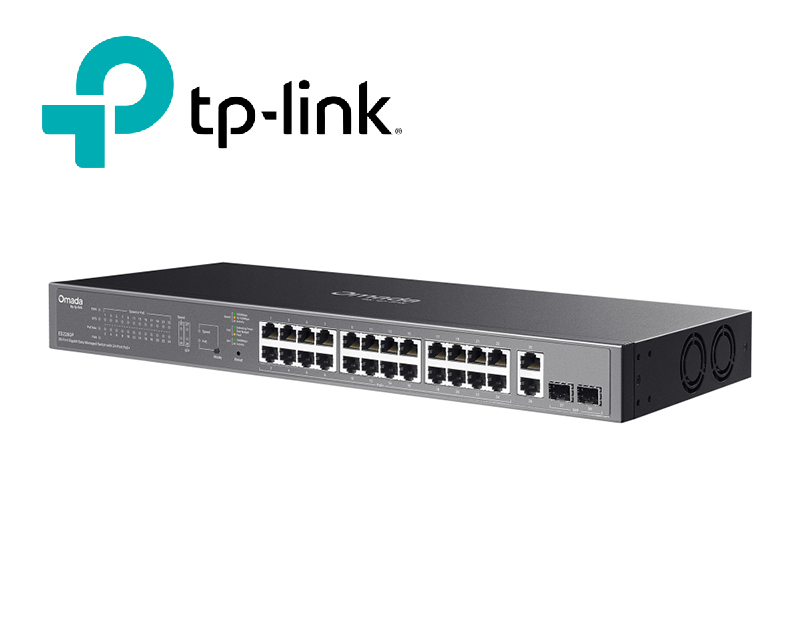 Switch PoE 24 cổng gigabit TP-Link Omada ES228GP công suất 250W