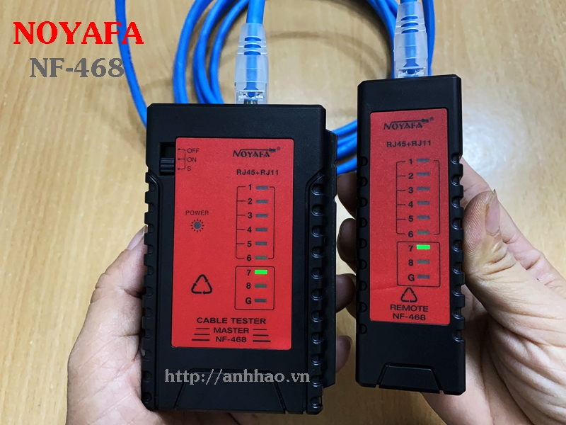 Máy test mạng Noyafa NF-468 chính hãng