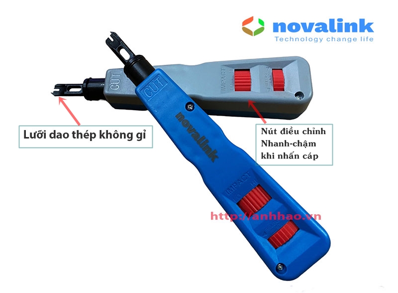 Tool nhấn cáp mạng Novalink CC-15-00063 chính hãng