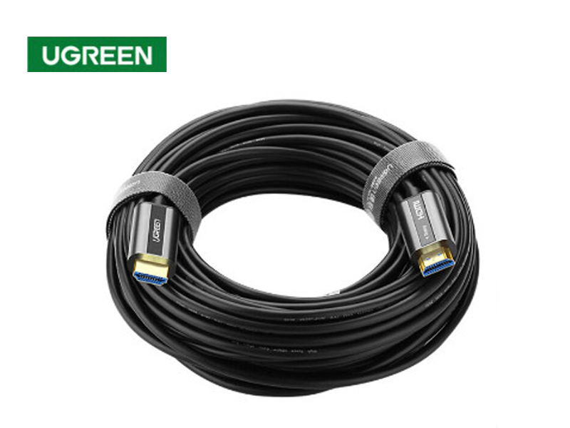 Cáp HDMI 2.0 sợi quang Ugreen dài 30M Ugreen 50217, hỗ trợ độ phân giải 4K/60Hz