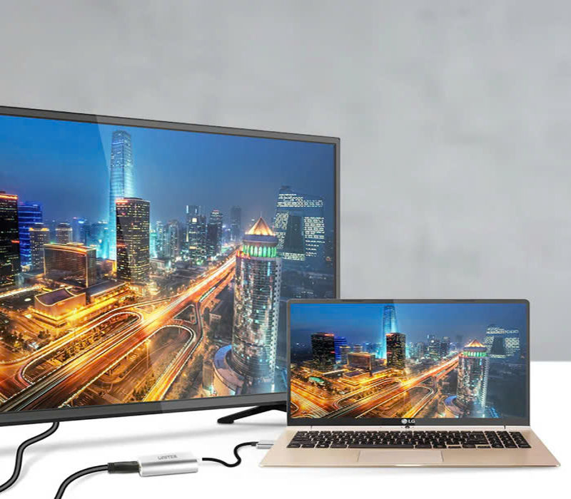 Cáp chuyển đổi USB-C sang HDMI 4K 60Hz Unitek Y-6316 - Hỗ trợ HDMI 2.0, HDCP 2.2