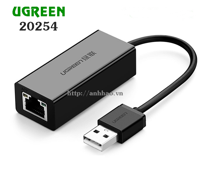 Cáp chuyển USB to Lan Ugreen 20254 chính hãng