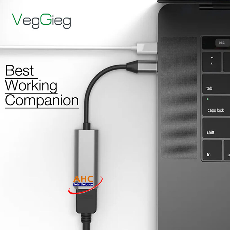 Cáp Chuyển USB Type C 3.1 Sang HDMI VZ915 VegGieg - Chất Lượng Cao, Độ Phân Giải 4K