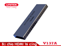 Unitek V137A bộ chia HDMI 16 cổng, giải pháp kết nối màn hình chuyên nghiệp