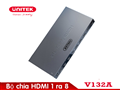 Bộ chia HDMI 1 ra 8 Unitek V132A