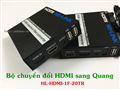 Bộ chuyển đổi HDMI sang Quang 20KM kèm USB, Audio chính hãng HO-Link