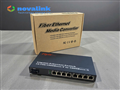 Bộ chuyển đổi quang điện 1 cổng quang ra 8 cổng LAN Gigabit 10/100/1000Mbps