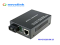 Bộ chuyển đổi quang điện 2 sợi 1Gb SC single mode 25km Novalink NV-43102D-SM-25