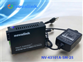 Bộ chuyển đổi quang điện 2 sợi 1Gb SC single mode 25km Novalink NV-43102D-SM-25