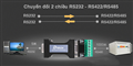 Bộ chuyển đổi RS232 to RS485 DTECH DT-9000 kết nối PLC, HMI