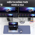 ết nối HDMI và VGA không dây Ugreen 90909A với khả năng hỗ trợ nhiều loại thiết bị trình chiếu khác nhau