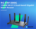 Bộ phát WiFi Ruijie RG-EW1300G - WiFi 5 Mesh, băng tần kép, phủ sóng mạnh