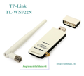 Cạc mạng không dây chuẩn USB  tốc độ  cao 150Mbps TL-WN722N