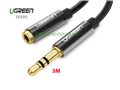 Cáp Audio 3.5mm nối dài 3m chính hãng Ugreen 10595