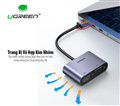 Cáp chuyển đổi USB 3.0 sang HDMI và VGA Ugreen 20518