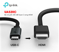 Cáp chuyển đổi USB Type-C sang HDMI UA520C - Độ phân giải 4K@60Hz sắc nét, tương thích đa thiết bị