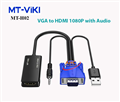 Cáp Chuyển Đổi VGA Sang HDMI 1080P MT-Viki MT-H02