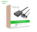 Cáp chuyển đổi VGA sang HDMI + Auido Ugreen 40213 chính hãng