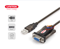 Cáp chuyển USB to RS232 chân âm Unitek Y-105D (2M)