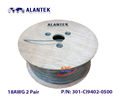 Cáp điều khiển Alantek 18AWG 2 Pair PN: 301-CI9402-0500