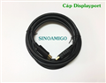 Cáp Displayport 5M SINOAMIGO SN-81005 chính hãng