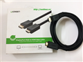 Cáp Displayport to HDMI 3M Ugreen 10203 chính hãng (thunderbolt 1 to HDMI)