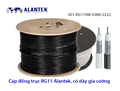 Cáp đồng trục RG11 Alantek 301-RG110M-SSBK-2223, có dây gia cường