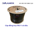 Cáp đồng trục RG11 có dầu Alantek 301-RG110F-SSBK-1223