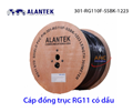 Cáp đồng trục RG11 có dầu Alantek 301-RG110F-SSBK-1223