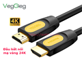 Cáp HDMI 2.0 dài 1.5M, hỗ trợ độ phân giải 4K,3D@60Hz V-H203 VEGGIEG chính hãng