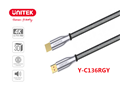 Cáp HDMI 2.0 dài 1M Y-C136RGY Unitek chính hãng,