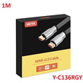 Cáp HDMI 2.0 dài 1M Y-C136RGY Unitek chính hãng,