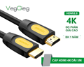 Cáp HDMI 2.0 dài 5M V-H109 VegGieg chính hãng