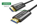 Cáp HDMI 2.0 sợi quang hợp kim kẽm dài 10M Ugreen 50717. Hỗ trợ 4K/60Hz