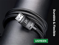 Cáp HDMI 2.1 dài 0,5M Ugreen 40493, độ phân giải 8K@60Hz 48Gbps hỗ trợ HDR eARC