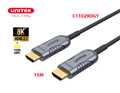 Cáp HDMI 2.1 sợi quang 10M Unitek C11028DGY - Hỗ Trợ 8K@60Hz, 4K@120Hz