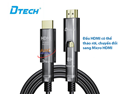 Cáp HDMI 2.1 sợi quang 5m Dtech DT-HOF3005, hỗ trợ 8K 60Hz
