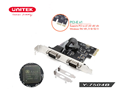 Card PCIe 2 cổng COM RS232 Unitek Y-7504B cho máy tính để bàn