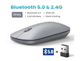 Chuột Bluetooth không dây Ugreen 25160, Bluetooth 2.4GHz, DPI 4000, Khoảng cách 10m