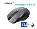 Chuột Bluetooth & Wireless Ugreen 15508 - Thiết kế công thái học, 4000 DPI