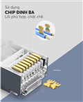 Đầu bấm mạng, hạt mạng RJ45 Cat6 bọc sắt chống nhiễu - Ugreen 50248 (hộp 100 hạt)