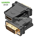 Đầu chuyển đổi DVI 24+1 to HDMI Ugreen 20124 chính hãng